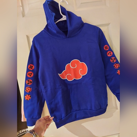 Blue Naruto Itachi Boys Hoodie - Picture 6 of 7